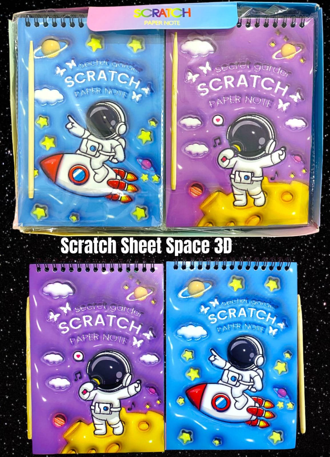 scratch books