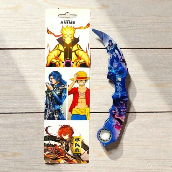 Folded Toy Knife for Kids Assorted Anime Cartoon Character Prints (Assorted Prints, MOQ 4)