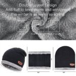 Mens & Women Winter Cap & Neck Scarf Pack Of 2 Caps & Hats (MOQ 12) - Image 2
