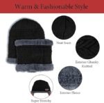 Mens & Women Winter Cap & Neck Scarf Pack Of 2 Caps & Hats (MOQ 12) - Image 4