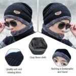 Mens & Women Winter Cap & Neck Scarf Pack Of 2 Caps & Hats (MOQ 12) - Image 3