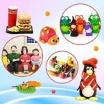 Air Dry Clay Non-Toxic Modeling Magic Fluffy Foam Bouncing Clay | 85 to 95 Gram (No. AC-02, MOQ 6) - Image 4