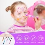 Sparkle Tattoo Fashion Angels Body Art Pen Supplies Temporary gel pens Kit with Stencil (No. 8806, MOQ 6) - Image 6