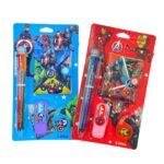 Diary set with Pen (8 Refills), Highlighter & Dispenser (No. E-006, Assorted Prints, MOQ 6) - Image 2