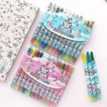 Non Toxic Rolling Coloring Crayons for School Going Kids (No. 2012Q, Assorted Prints, MOQ 6) - Image 3