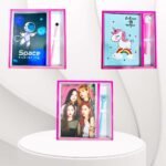 A5 Diary Notebook Set Astronaut/Unicorn for Kids (No. D-1203, MOQ 4) - Image 2