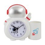 Astronaut/Space Alarm Clock with Pen Holder (No. 2302, MOQ 3)