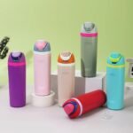 Portable Sports Steel Tumbler Insulated Wide-Mouth 710ml (No. HH-22, Assorted Colors, MOQ 2)