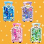 Kawaii Stationary Kit for Kids with Pencils, Small Purse with Wrist Watch, Sharpener for Kids, Erasers for Kids (No. 9005, MOQ 4) - Image 3