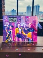 A4 Size K-POP Demon Hunters Durable Faux Leather Pouch (No. D-1278, MOQ 4) - Image 3