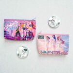 KPop Demon Hunters Theme Stationery Pouches with Zip for Kids (No. D-1272, Assorted Designs, MOQ 6) - Image 2