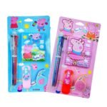 Diary set with Pen (8 Refills), Highlighter & Dispenser (No. E-006, Assorted Prints, MOQ 6) - Image 4