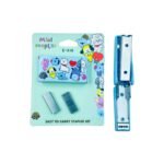 Kawaii Portable Mini Stapler set with 400+ Staples Blister (No. E-015, Assorted Prints, MOQ 6) - Image 6