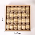 Jute Threads for Creative Decoration – 10M Needle Knitting Dyed Thread, Hand Knitting Art Craft Soft (No. SB-017) - Image 4