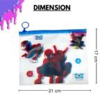 Spiderman A5 Transparent Pouch for school stationery/ Return Gift (MOQ 24) - Image 2