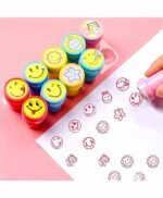 Emoji Stamps for Kids – Art and Craft School Supplies, Stamping Set (No. CY995-2, MOQ 6) - Image 4
