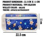 Theme Cute Printed Wallet for Boys & Girls, Money Purse Zipper Closer Trifold Silicon Kids Wallet (Assorted Designs, No.  D-1225, MOQ 12) - Image 5