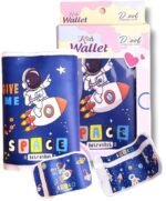 Theme Cute Printed Wallet for Boys & Girls, Money Purse Zipper Closer Trifold Silicon Kids Wallet (Assorted Designs, No.  D-1225, MOQ 12) - Image 7