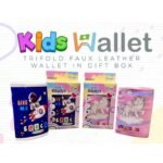 Theme Cute Printed Wallet for Boys & Girls, Money Purse Zipper Closer Trifold Silicon Kids Wallet (Assorted Designs, No.  D-1225, MOQ 12)