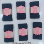 Winter Thick Warm Fleece Lined Thermal Stretchy Elastic Velvet Socks (Black Color, MOQ 12)