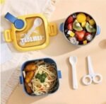 Tedmed Stainless Steel Small Cartoon Theme Lunch Box 750 ML for Kids, Tiffin Box (No. 6126, MOQ 3) - Image 3