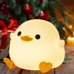 Silicon Cute Small Duck Night Lamp (No. 6125, MOQ 3)