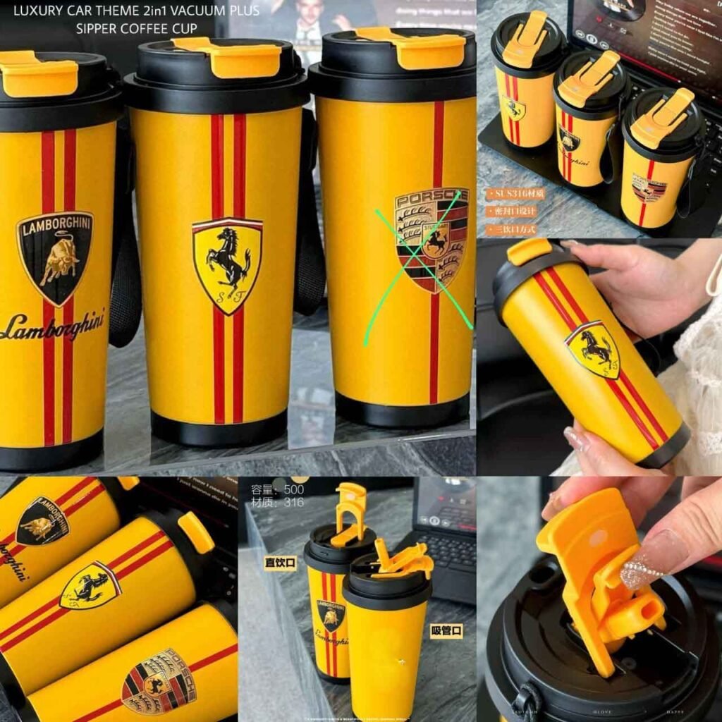 Steel tumblers
