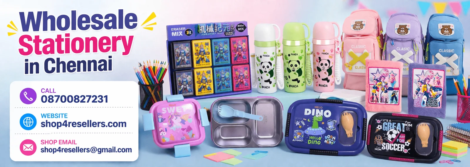 Wholesale Stationery in Chennai | Wholesale Stationery | Stationery Wholesaler | Stationery Website | Online Stationery Wholesaler | Korean Stationery | Korean Stationery Supplier in India | Korean Stationery Supplier