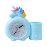 Unicorn Alarm Clock with Pen Holder (No. 7050, MOQ 3) - Image 2