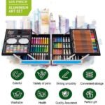 Unicorn Art & Craft Artist Colour Set/Box Professional Drawing Color/Water Colors/Oil Pastel/Sketches/Acrylic Paint 145 Pieces for Girls (No. AK-01, MOQ 2) - Image 2
