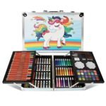 Unicorn Art & Craft Artist Colour Set/Box Professional Drawing Color/Water Colors/Oil Pastel/Sketches/Acrylic Paint 145 Pieces for Girls (No. AK-01, MOQ 2) - Image 3