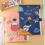 Astronaut Button File Folder with Button Lock (No. 3020, Assorted Color, MOQ 4) - Image 2