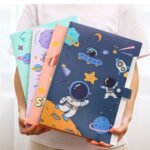Astronaut Button File Folder with Button Lock (No. 3020, Assorted Color, MOQ 4) - Image 4