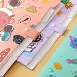 Astronaut Button File Folder with Button Lock (No. 3020, Assorted Color, MOQ 4) - Image 5