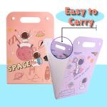 Astronaut Handle File Folder with Button Lock (No. 607, Assorted Color, MOQ 4) - Image 5