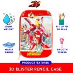 Avengers Pen & Pencil Case Hardtop EVA Stationery Organizer for Girls Boys (No. ST 020, MOQ 3) - Image 6