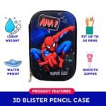 Avengers Pen & Pencil Case Hardtop EVA Stationery Box Pen Holder Zipper Organizer School Stationary (No. ST 920, MOQ 2) - Image 3