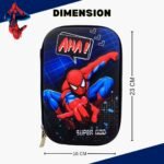 Avengers Pen & Pencil Case Hardtop EVA Stationery Box Pen Holder Zipper Organizer School Stationary (No. ST 920, MOQ 2) - Image 4