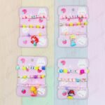 Happy and Love Bead Bracelet for Girls (No. HA-21, MOQ 3)