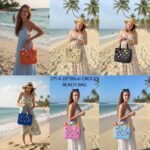 Western Themed Crocs Beach Bag || 26x20 cm (No. 271-4, MOQ 3) - Image 2