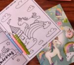 A4 Unicorn Coloring Book 16 Pages Print (No. CB-38, MOQ 12) - Image 2