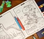 A4 Dinosaur Coloring Book 16 Pages Print (No. CB-38, MOQ 12) - Image 2
