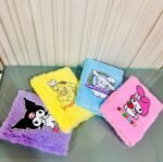 A6 Cartoon Characters Kuromi Fur Diary For Kids (No. D-1206, Assorted Prints, MOQ 6) - Image 2