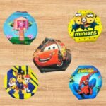 Multiple Character Printed Bag Duffle/Picnic/Gym Bag for Boys & Girls Kids (No. SB-060, Assorted Prints, MOQ 6) - Image 4