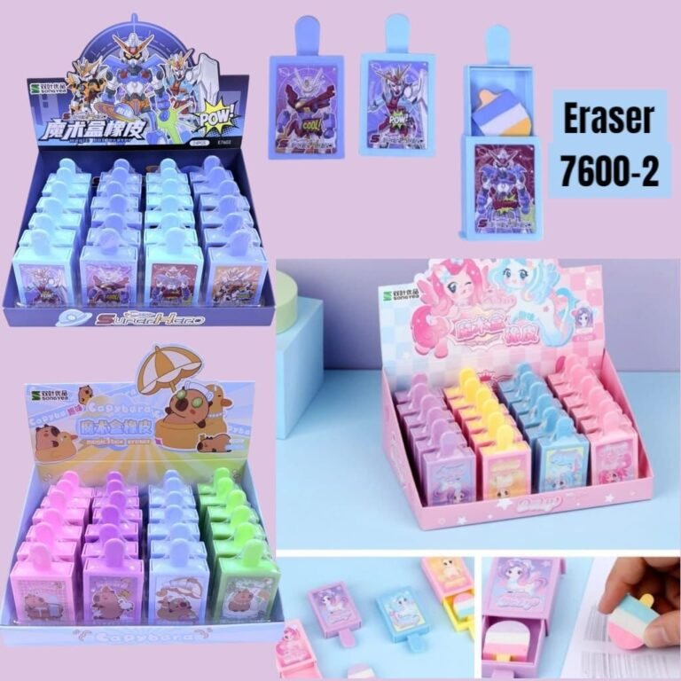 Eraser | Fancy Eraser | Wholesale Eraser | Wholesale Fancy Eraser | Wholesale Stationery | Stationery Wholesaler | Stationery Website | Online Stationery Wholesaler