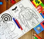 A4 Cute Super Hero Coloring Book 16 Pages Print (No. CB-38, MOQ 12) - Image 2