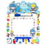 Stationery Set For Girls And Boys | Whiteboard with stand and Marker (No. No. 9924-2, MOQ 6) - Image 2