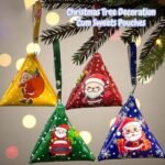 Christmas Tree Decoration Coin Wallet (Assorted Color, MOQ 12)