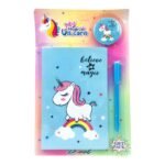 Gift Set - A5 Ruled Soft Bound Diary with Pen & Badge (No. D-1204, MOQ 4) - Image 4