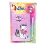 Gift Set - A5 Ruled Soft Bound Diary with Pen & Badge (No. D-1204, MOQ 4) - Image 5